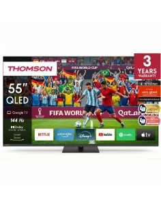 Thomson 55" 4K QLED TV 144Hz 55QG7C14 | Google TV & Swivel Stand