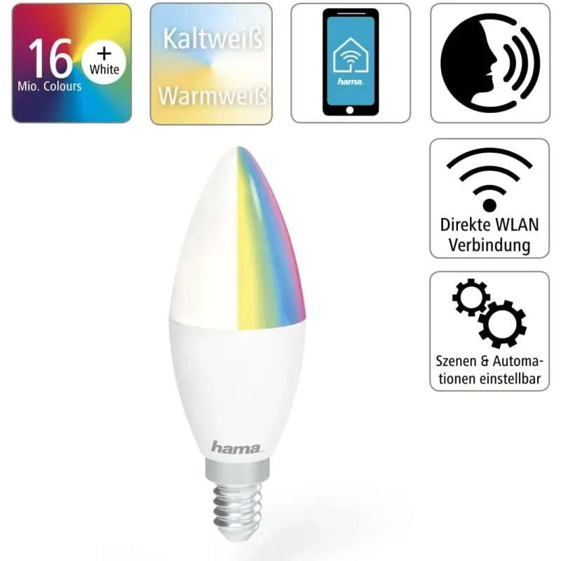 BoSbillI inteligente LED E14 - TiendaCPU