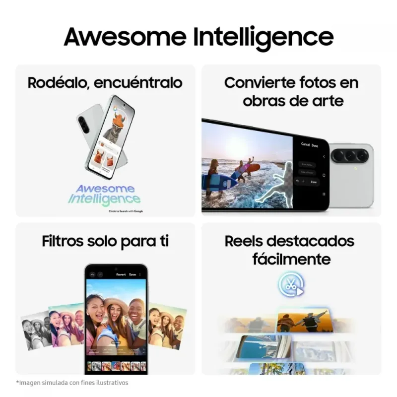 Samsung Galaxy A56 5G 256GB Verde Oliva | IA y Pantalla 120Hz