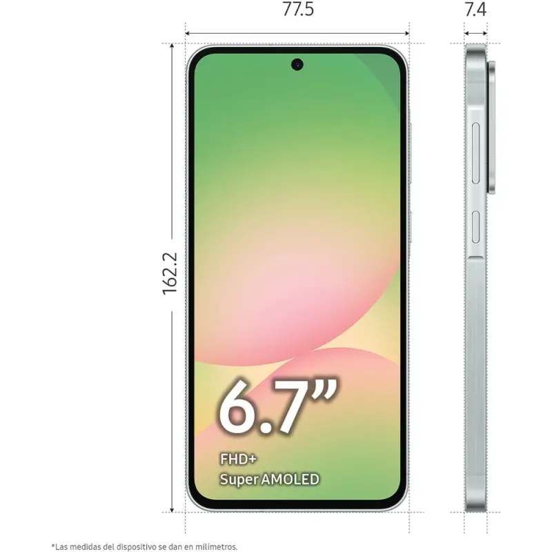 Samsung Galaxy A56 5G 256GB Verde Oliva | IA y Pantalla 120Hz