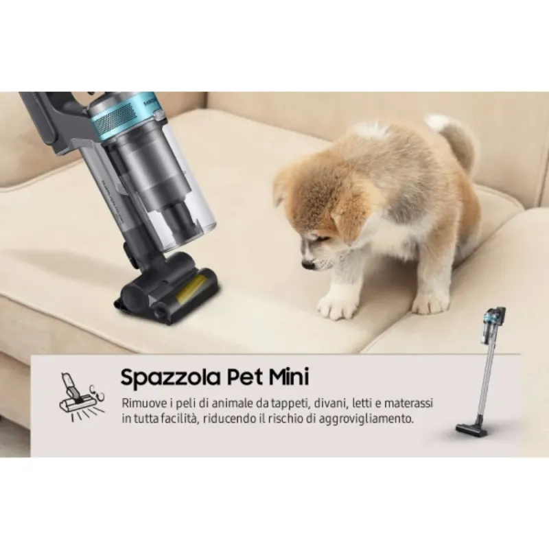 Aspiradora Samsung Jet 75E Pet VS20B75AGR1 Sin Cable 200AW