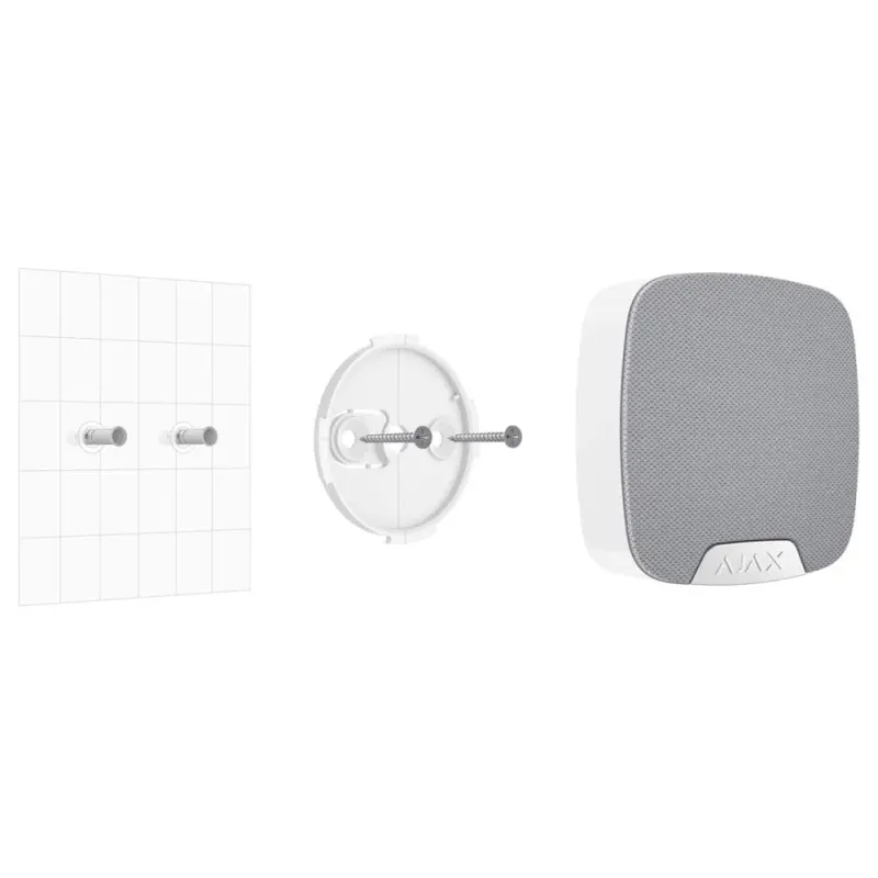 Ajax HomeSiren – Sirena Interior Inalámbrica de Alta Precisión