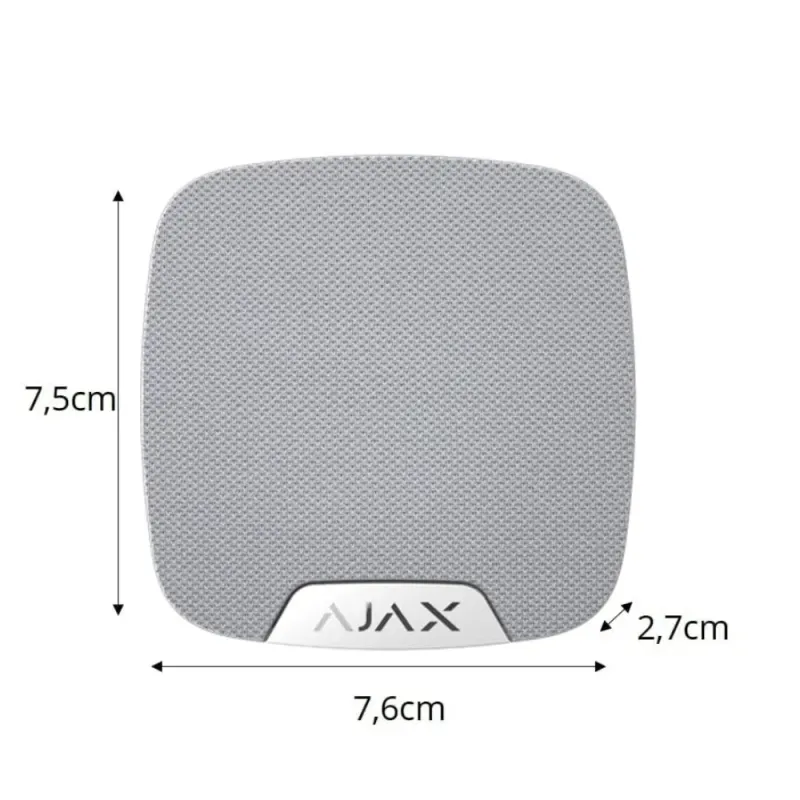 Ajax HomeSiren – Sirena Interior Inalámbrica de Alta Precisión