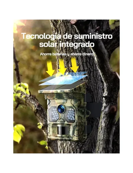 WOLFANG WT02 Solar Trail Camera 4K 48MP | IP66 Night Vision