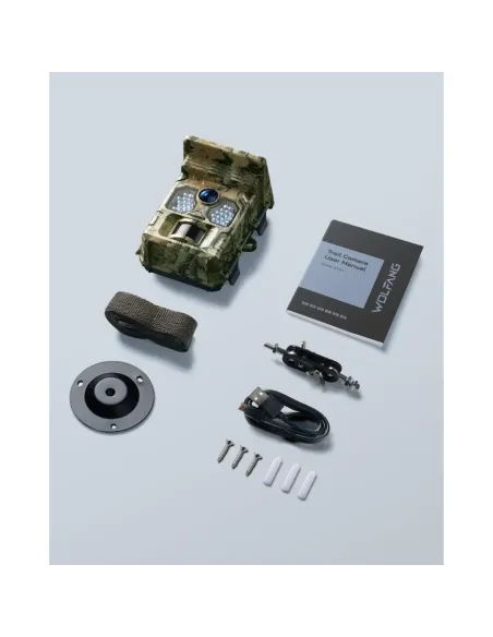 WOLFANG WT02 Solar Trail Camera 4K 48MP | IP66 Night Vision