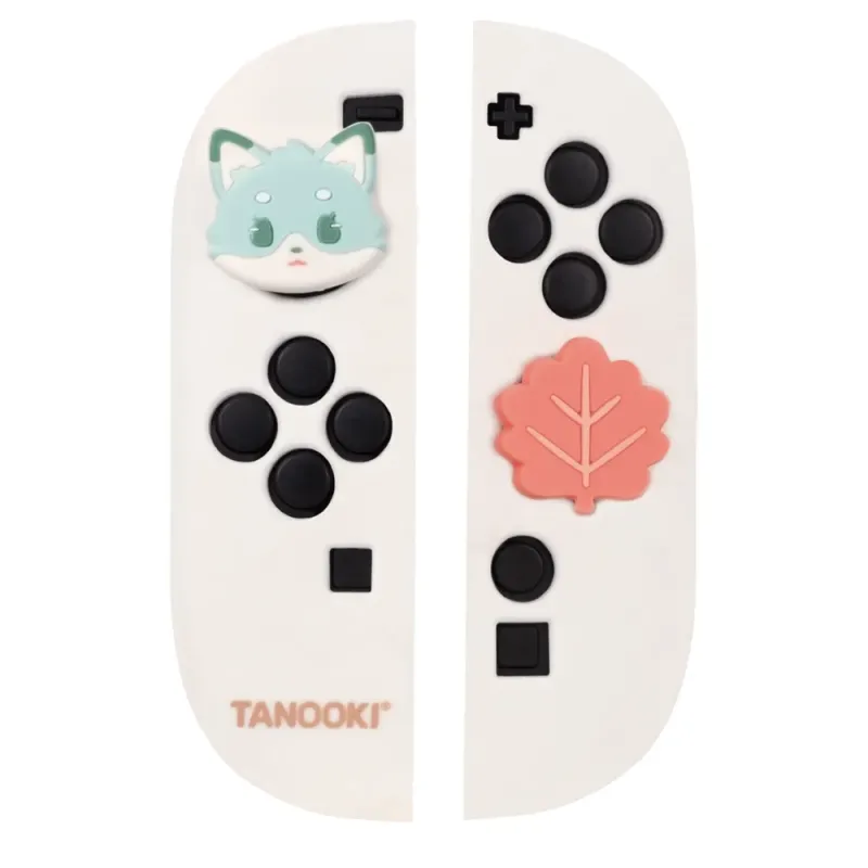Tanooki Custom Kit Yuki Switch 2 - Joy-Con Covers & Grips