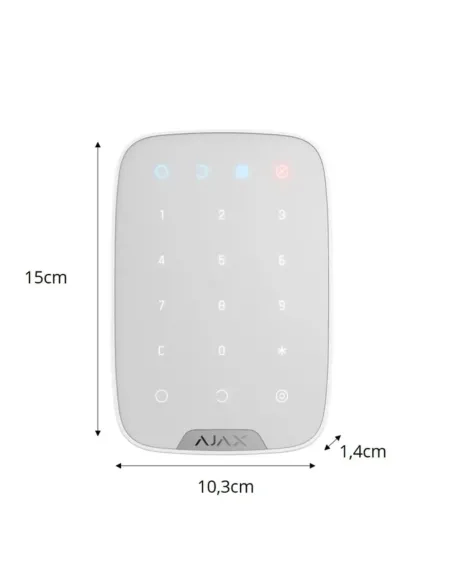 Ajax KeyPad - Teclado Inalámbrico para Alarma Ajax