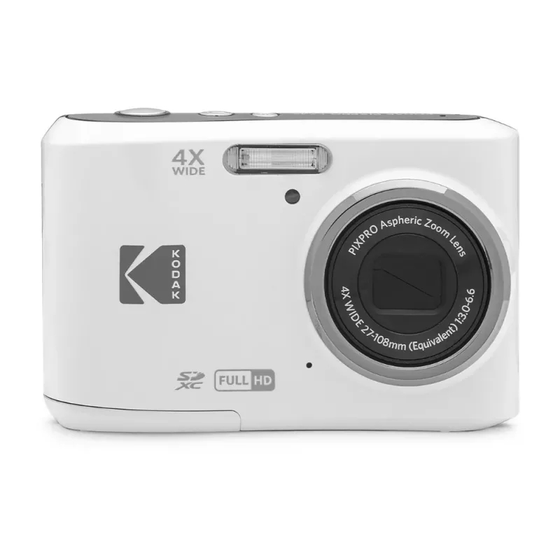 Kodak PIXPRO FZ45 White Camera 16MP 4x Zoom | Compact HD
