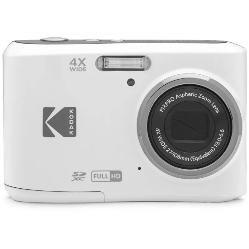 Kodak PIXPRO FZ45 White Camera 16MP 4x Zoom | Compact HD