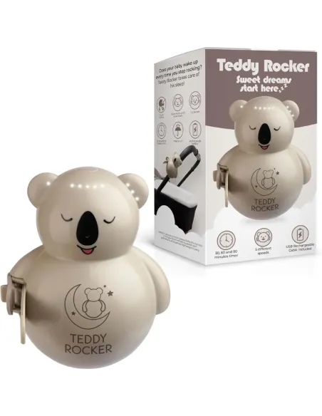 Teddy Rocker - Mecedora Automática para Cochecito y Cuna con Sensor de Llanto