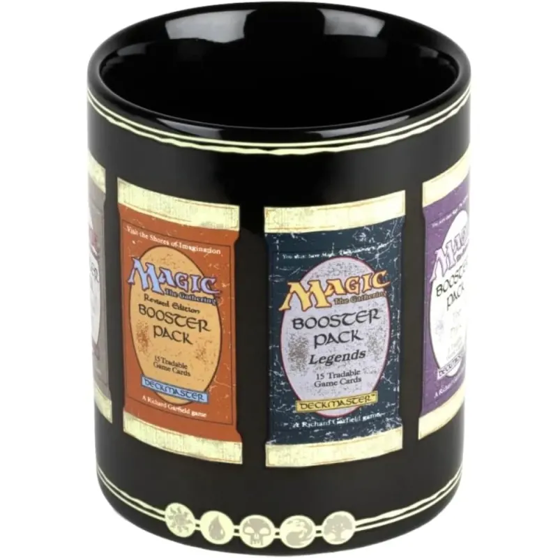 KONIX Taza Magic The Gathering Boosters Packs Oficial Coleccionable