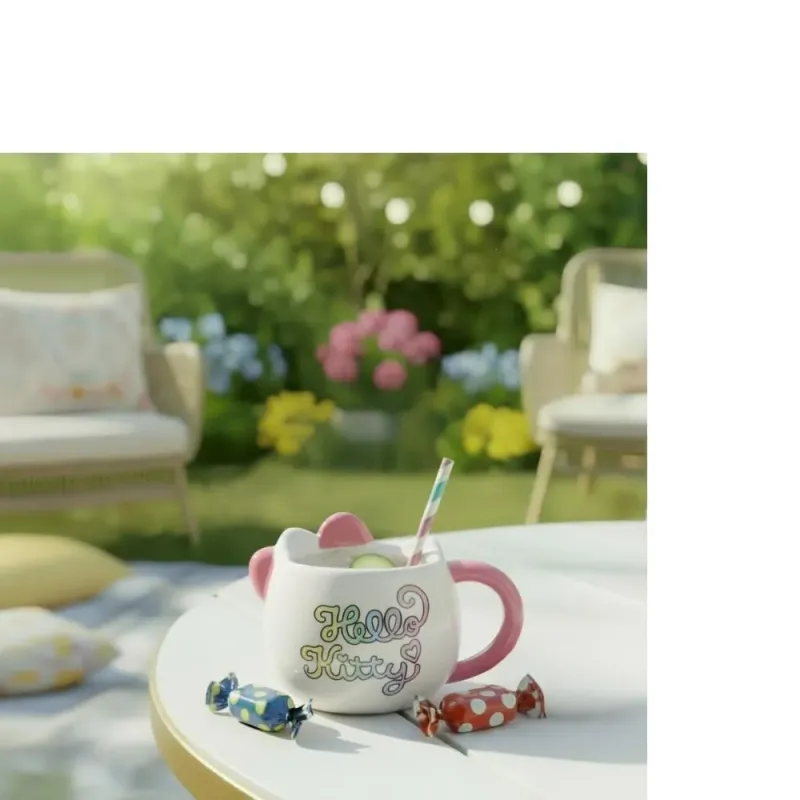 KONIX Taza 3D Hello Kitty Kawaii