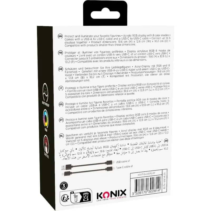 KONIX Led Display Box Konix