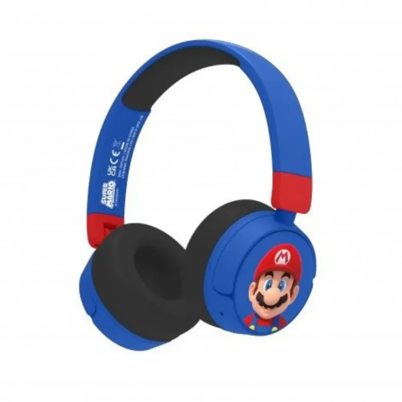 Blade Super Mario Kids Bluetooth Headphones - Kids Bluetooth Headphones