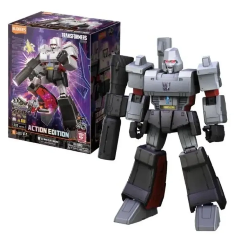 Figura G1 Megatron Blokees 02 | Maqueta Transformers LED Con Trono