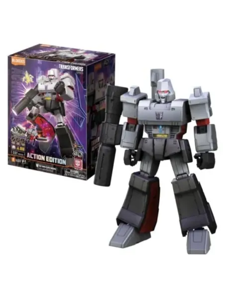 Figura G1 Megatron Blokees 02 | Maqueta Transformers LED Con Trono