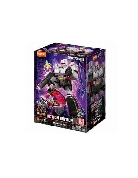 Figura G1 Megatron Blokees 02 | Maqueta Transformers LED Con Trono