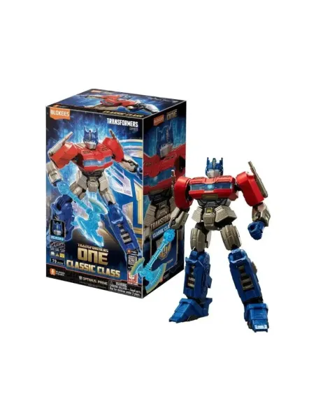 Blokees Optimus Prime Figure Classic Class 11 | Transformers One LED