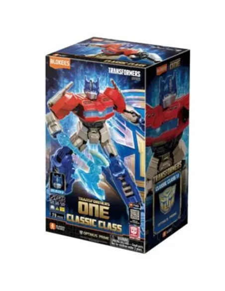 Blokees Optimus Prime Figure Classic Class 11 | Transformers One LED