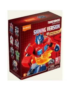 Caja Sorpresa Transformers Blokees Shining 01 | Figura Misterio Snap-F