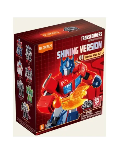 BLOKEES Caja Sorpresa Shining Version Transformers 01: Shining Roll Out