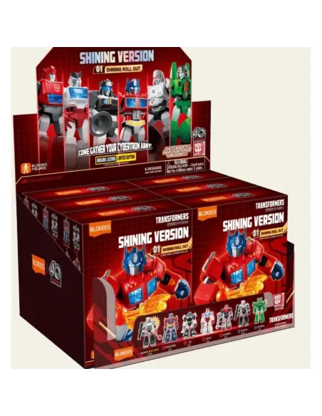 BLOKEES Caja Sorpresa Shining Version Transformers 01: Shining Roll Out