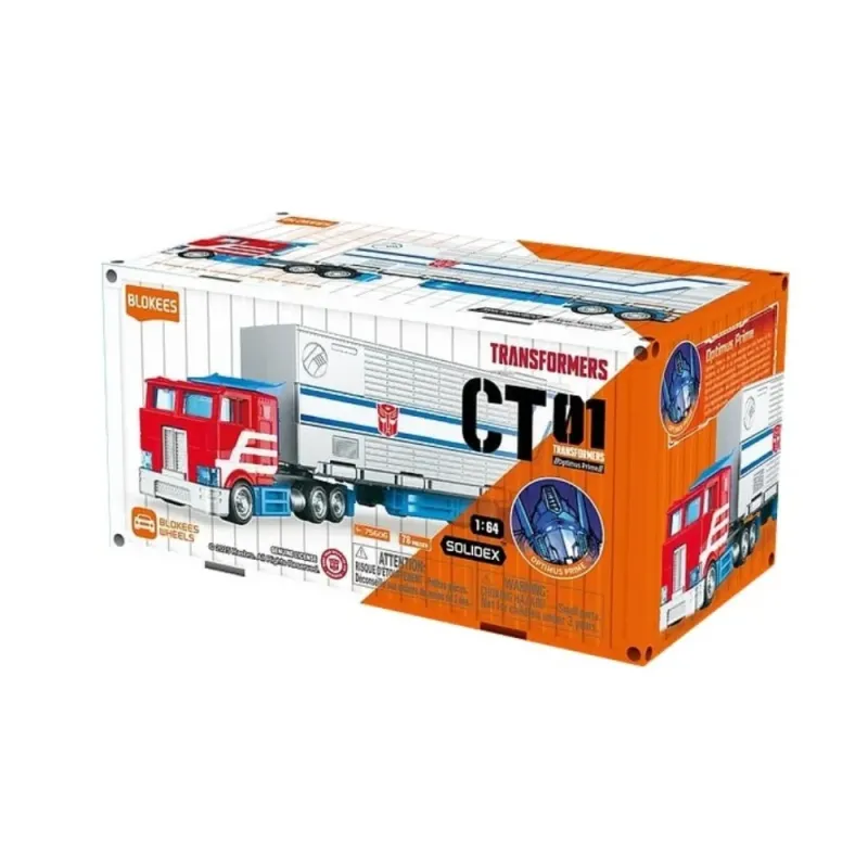 Figura Optimus Prime Blokees Wheels 01 | Maqueta Transformers Ruedas