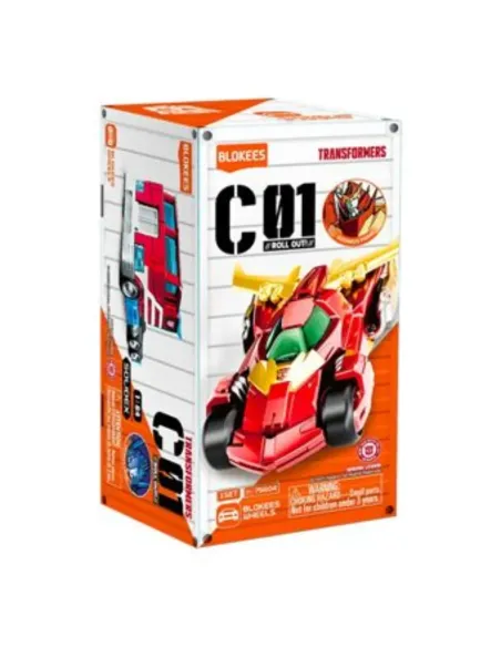 Caja Sorpresa Transformers Blokees Wheels 01 | Figura Misterio Con Rue
