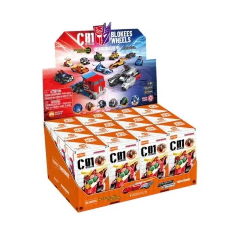Caja Sorpresa Transformers Blokees Wheels 01 | Figura Misterio Con Rue