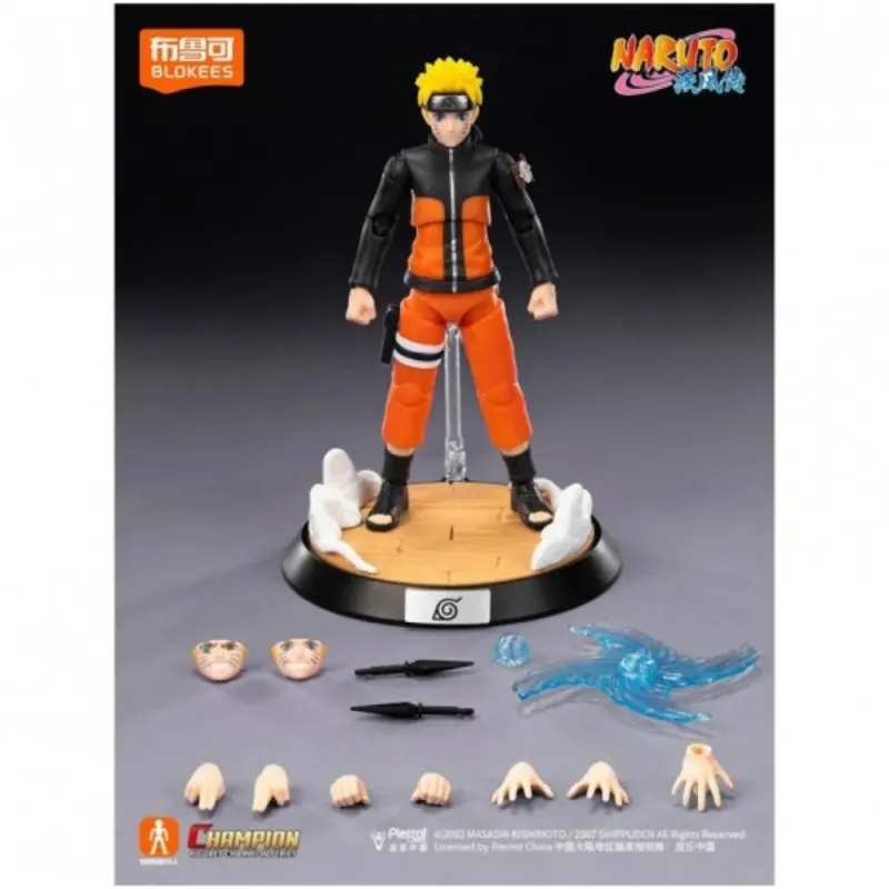 Blokees Naruto Uzumaki Figure Champion 02 | 15cm Anime Model Kit