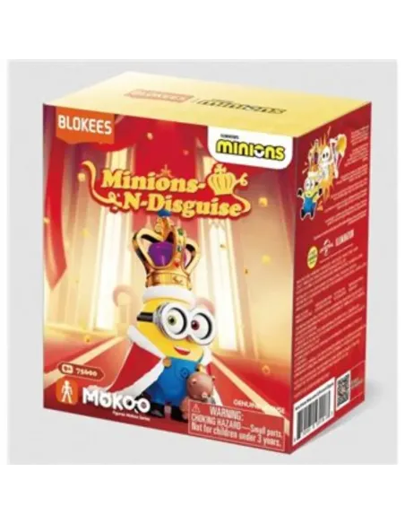 Caja Sorpresa Minions Blokees Mokoo 01 | Figura Misterio Mini Kit