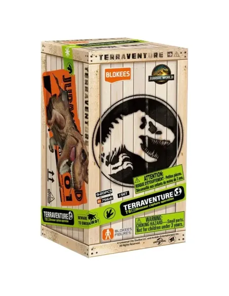 Caja Sorpresa Jurassic World Blokees Terraventure 01 | Figura Misterio