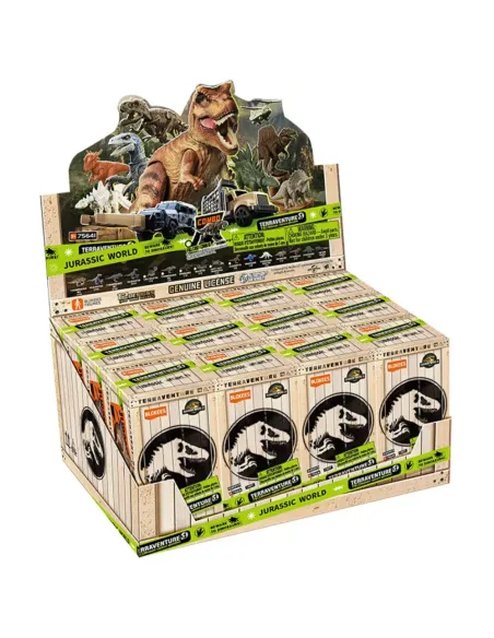 Caja Sorpresa Jurassic World Blokees Terraventure 01 | Figura Misterio