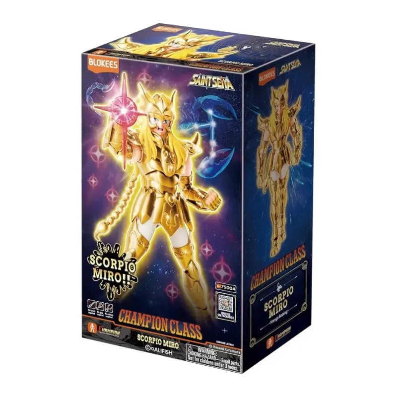 Blokees Scorpio Milo Figure Champion 03 | Saint Seiya Model Kit