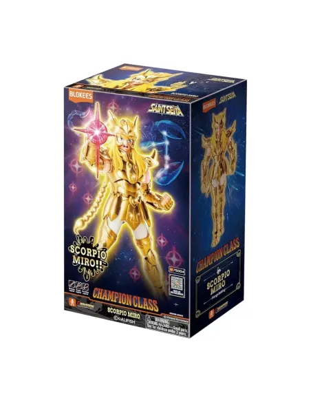 Blokees Scorpio Milo Figure Champion 03 | Saint Seiya Model Kit