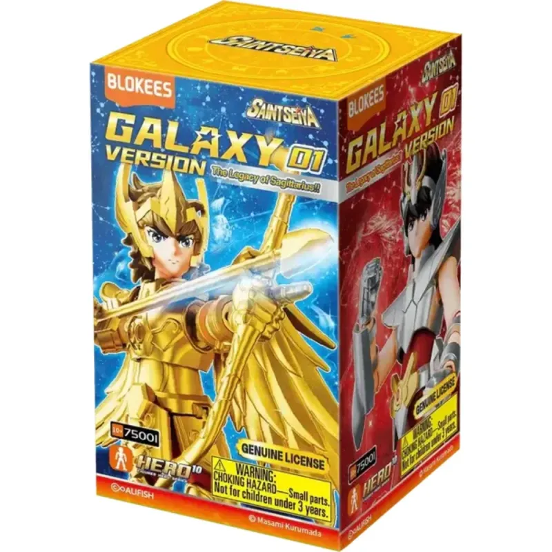 Caja Sorpresa Saint Seiya Blokees Galaxy 01 | Figura Misterio Snap-Fit