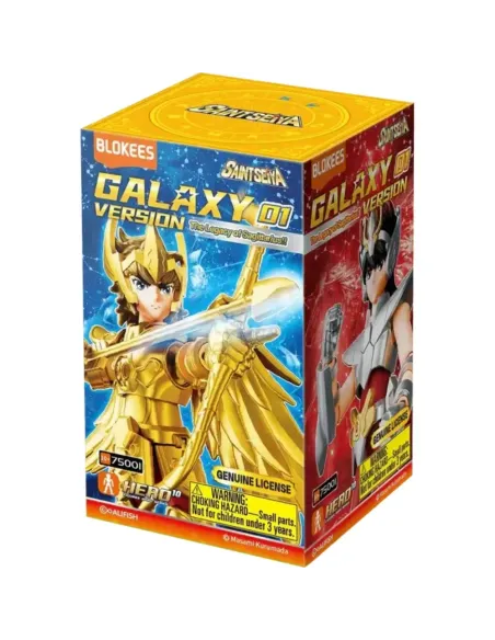 Caja Sorpresa Saint Seiya Blokees Galaxy 01 | Figura Misterio Snap-Fit