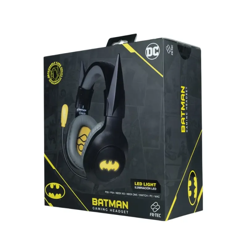 Comprar Online Auriculares FR-TEC Gaming Headset DC Batman™ Luz