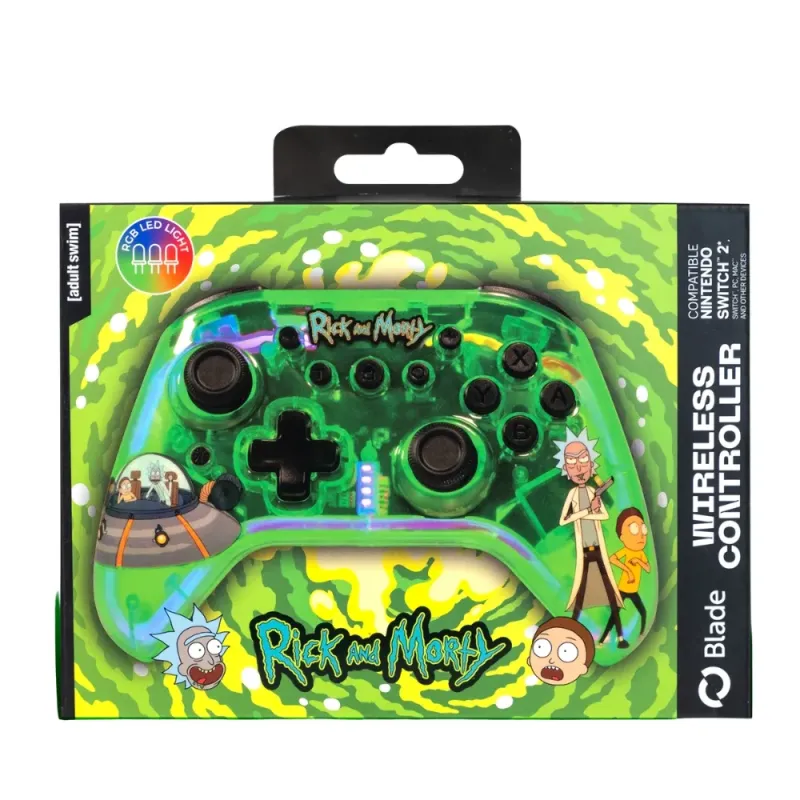 Blade Rick and Morty Wireless Gamepad - Mando Switch/PC