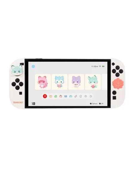 Tanooki Custom Kit Yuki Switch 2 - Joy-Con Covers & Grips