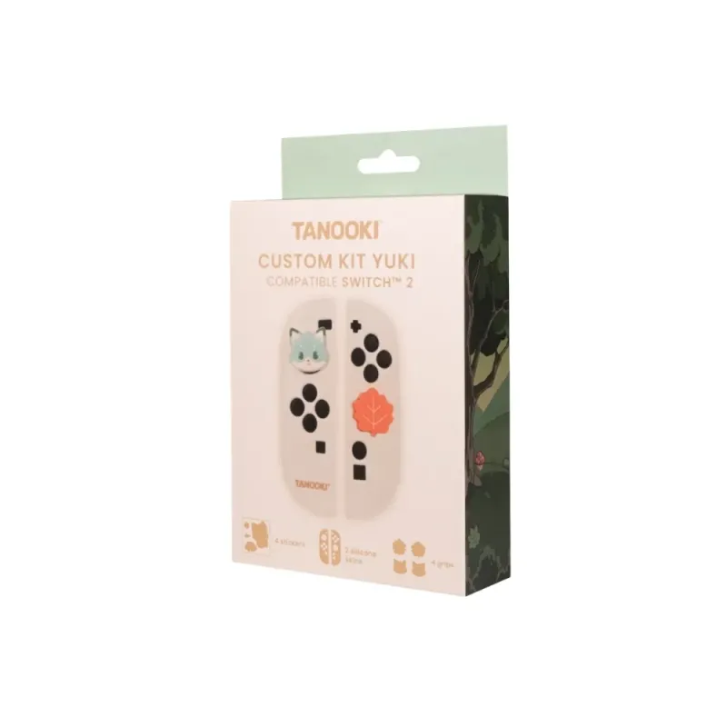 Tanooki Custom Kit Yuki Switch 2 - Joy-Con Covers & Grips