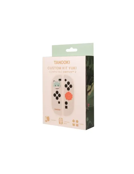 Tanooki Custom Kit Yuki Switch 2 - Joy-Con Covers & Grips