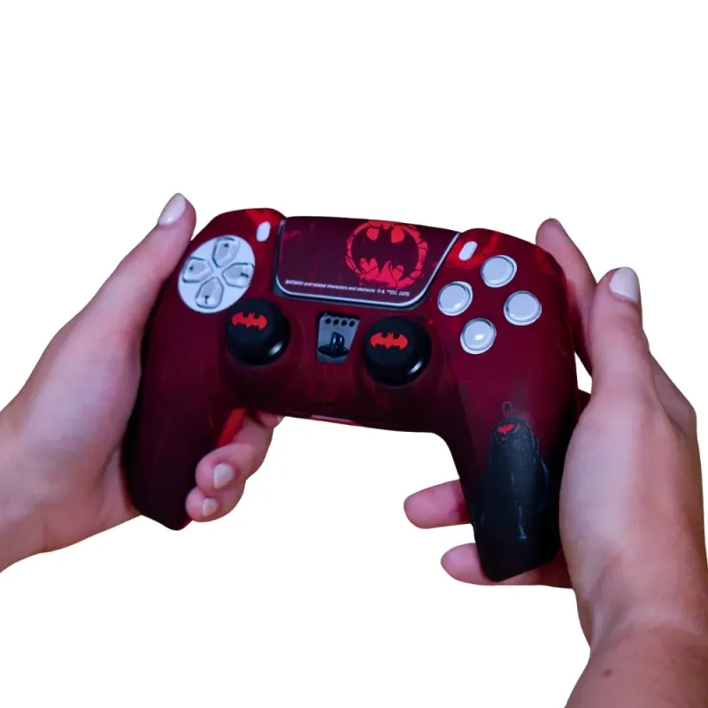 CoBprarBOnline Kit Custom FR-TEC Silicona + Grips + Sticker De Batman