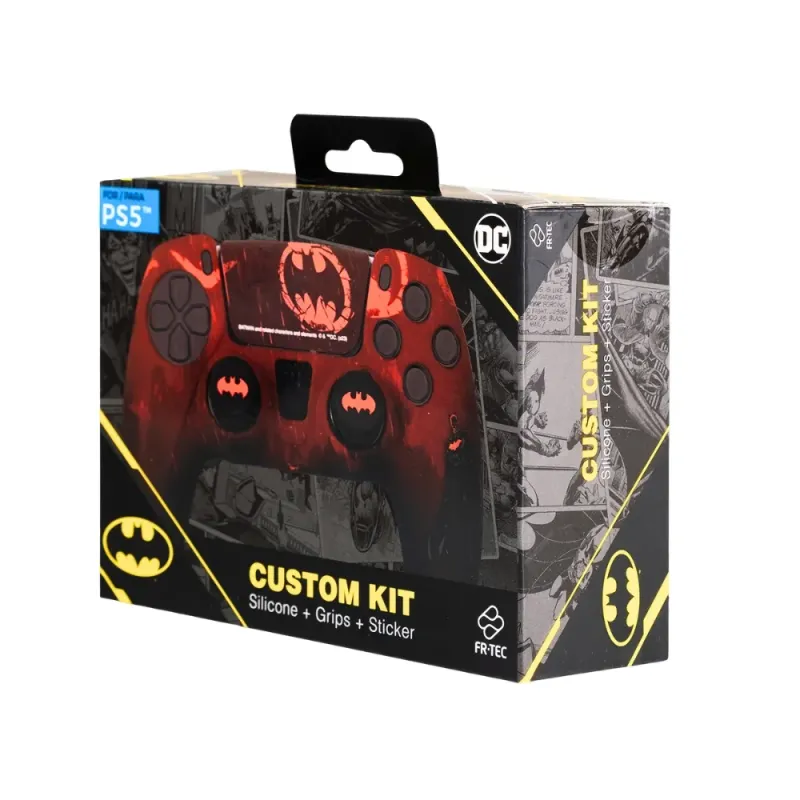 CoBprarBOnline Kit Custom FR-TEC Silicona + Grips + Sticker De Batman