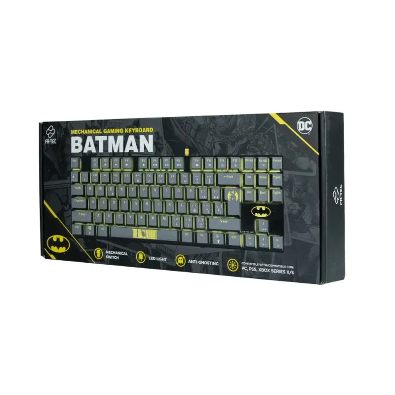 CoBprarBOnline Teclado mecánico FR-TEC PC DC Keyboard Batman