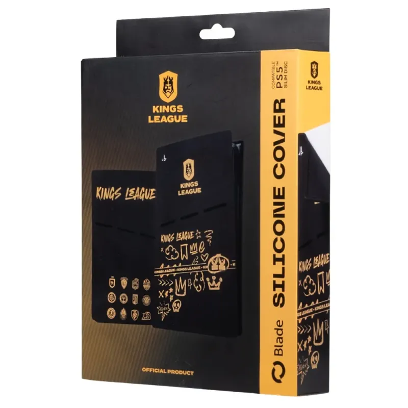 Funda PS5 Slim Kings League Oficial | Silicona Premium