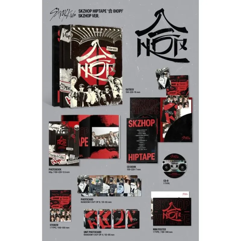 Stray Kids Skzhop Hiptape 合 HOP SKZHOP VER Album | Buy Online