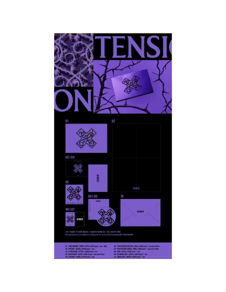 Álbum TXT 7TH YEAR Thorns 2 K-Pop Original | CD y Inclusiones