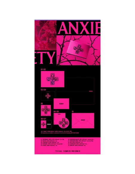 Álbum TXT 7TH YEAR Thorns 2 K-Pop Original | CD y Inclusiones