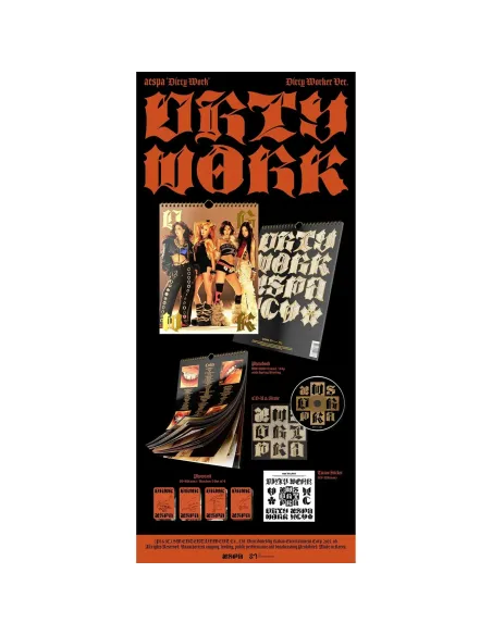 aespa - Dirty Work (Dirty Worker Ver.) - Álbum K-Pop